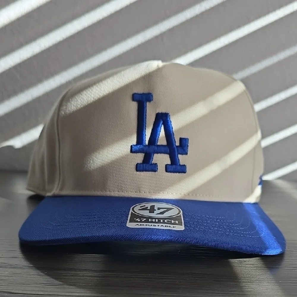 47 Brand Blue and Tan LA Hat